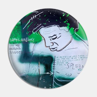 BASQUIAT SPLEEN Pin