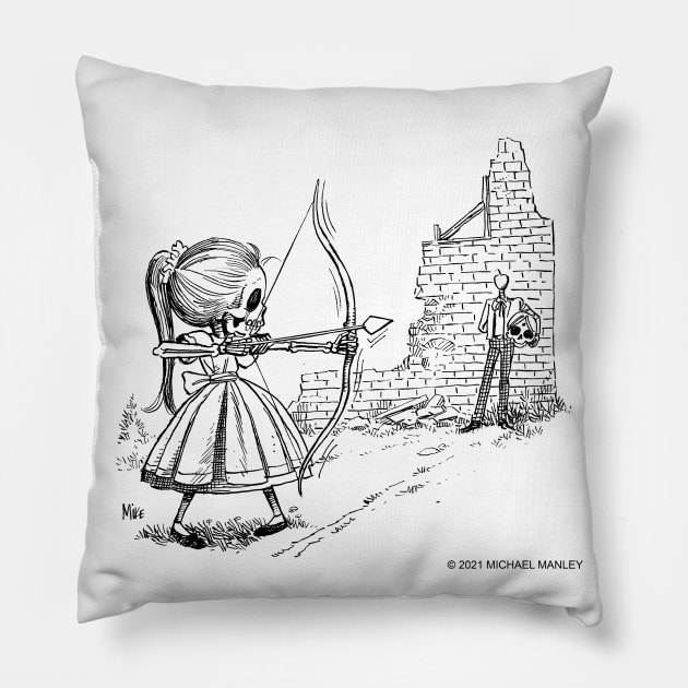 William Tell Pillow by drawmanley