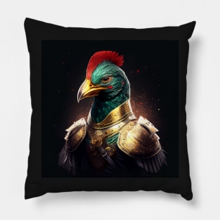 Chicken Knight - Corriander Pillow