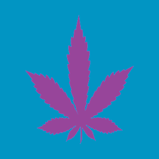 Marijuana purple leaf T-Shirt