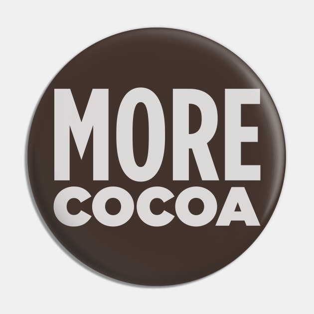 MORE COCOA! Pin by Eugene and Jonnie Tee's