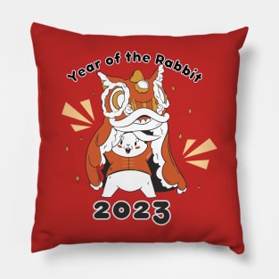 2023 Year of the Rabbit Pillow