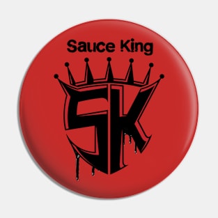 Sauce King Logo Pin