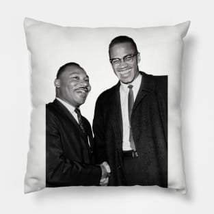 MLK Jr and X Pillow