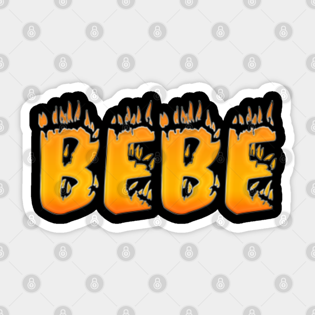 Bebe Bebe Rexha Sticker Teepublic Bebe Bebe Rexha Sticker Teepublic
