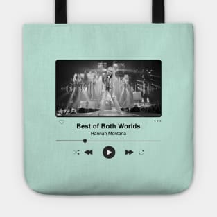 Best Of Both Worlds - Music Player Illustrations Tote