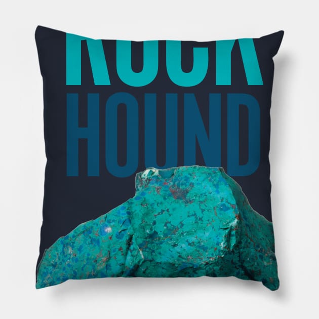 Rockhound Pillow by MindsparkCreative