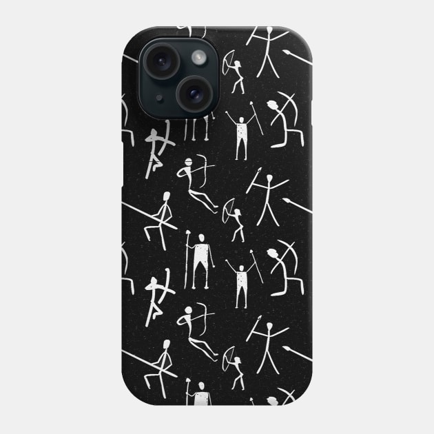 Black and white tribal Phone Case by Spinkly