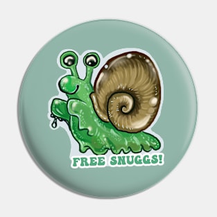 Free Snuggs Snail Pin