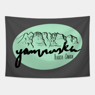 Yamnuska Sketch Tapestry