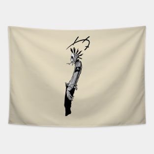 Punk AF Alien King Tapestry