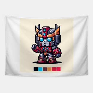 Chibi transformer boy Tapestry