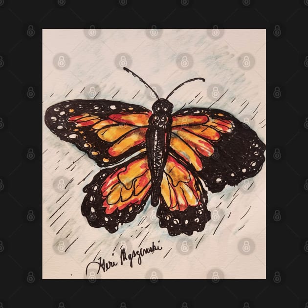 Monarch butterfly by TheArtQueenOfMichigan 