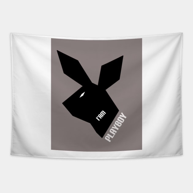 Bunny t-shirt Tapestry by Takurs