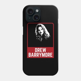 Drew barrymore ~~~ 80s retro Phone Case