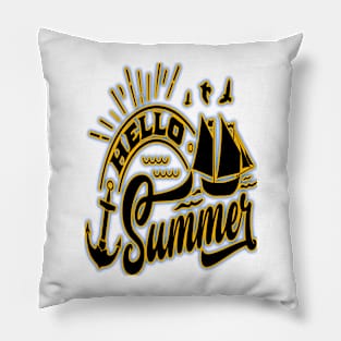 HELLO SUMMER, GOODBYE WINTER! Pillow