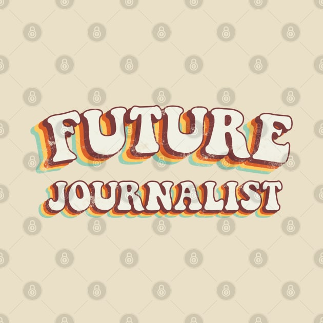 Future Journalist - Groovy Retro 70s Style by LuneFolk