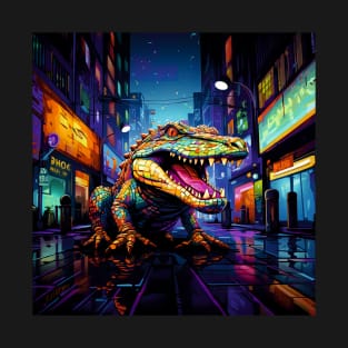 Futuristic Alligator T-Shirt