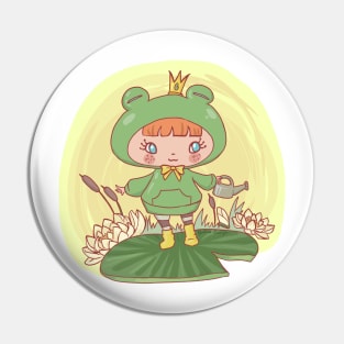 Frog Princess Pin