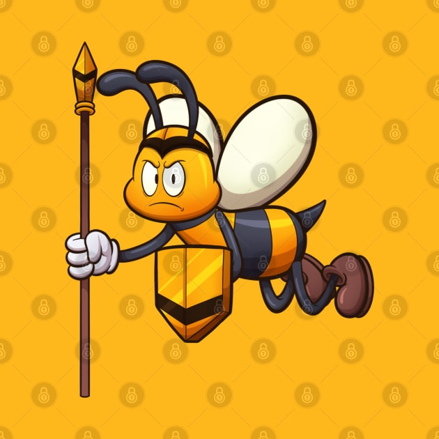 Cartoon Bee Guard by TheMaskedTooner