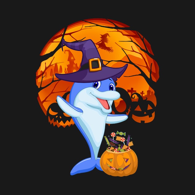Dolphin pumpkin witch by jrgmerschmann