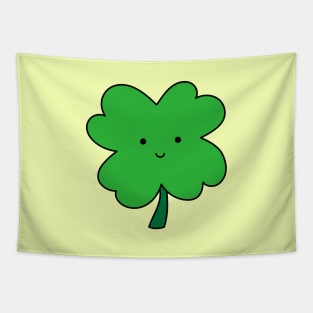 Lucky Four Leaf Clover Tapestry