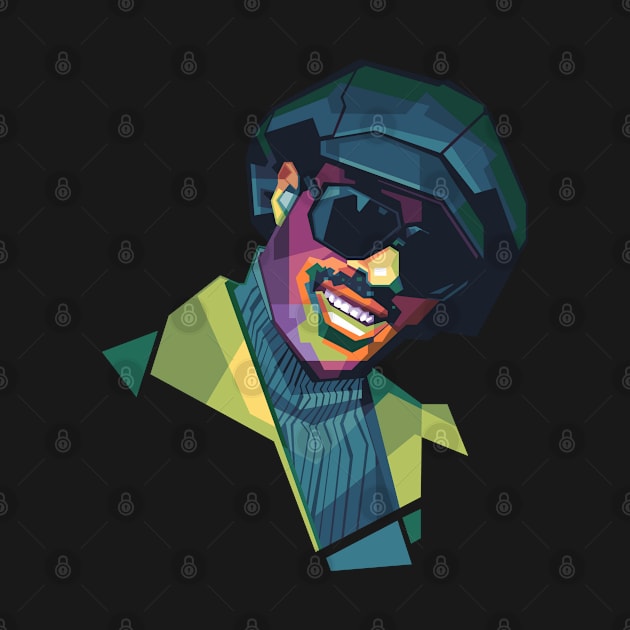 Stevie Wonder WPAP by Alkahfsmart