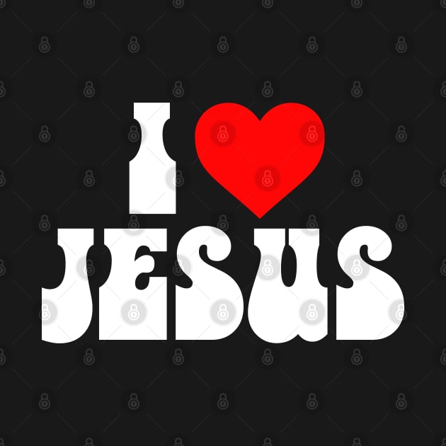 I love Jesus shirt I heart Jesus Christ tshirt for Christian 70s 80s Retro Vintage Style Throwback by arcadetoystore