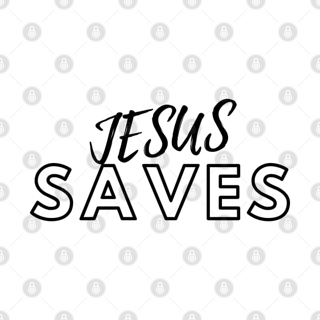 JESUS SAVES by Faith & Freedom Apparel 