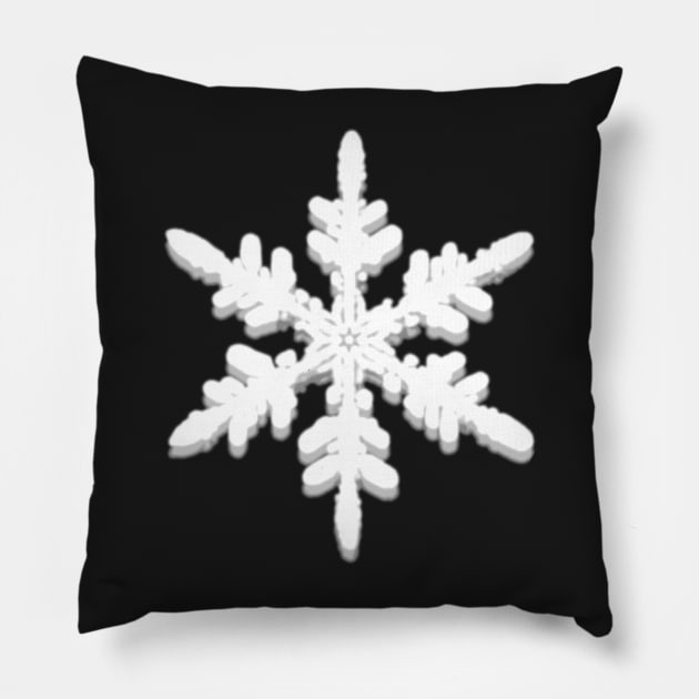 Snowflake Pillow by Rocket-Ninja