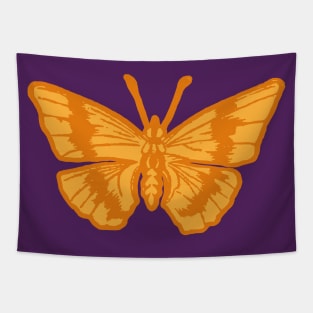 The Butterfly Yellow Sign Tapestry