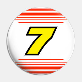 Justin Allgaier #7 2024 NASCAR Design Pin