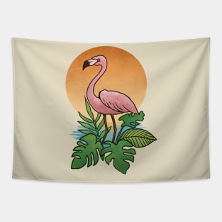 flamingo bird Tapestry