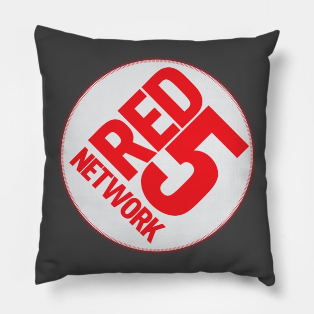 Red5 Network Logo Pillow by Scarif Podcast