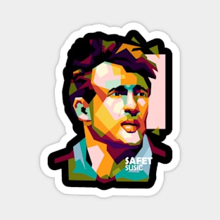 Safet Susic WPAP POP ART Magnet