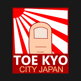 Toe Kyo Tokyo City Japan Rising Sun T-Shirt