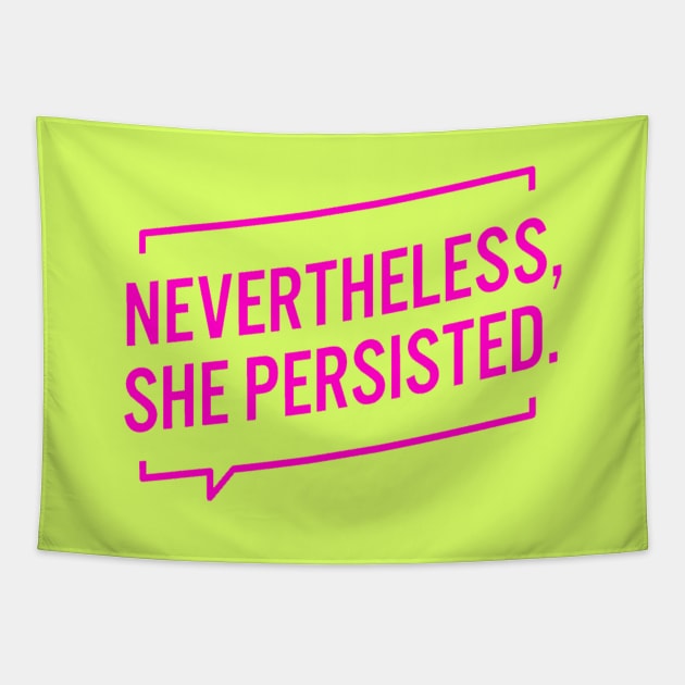 Nevertheless She Persisted Tapestry by meldyrini