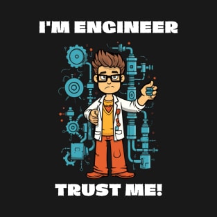 I'm Engineer, Trust Me! Sticker T-Shirt