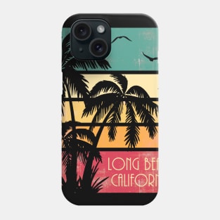 Long Beach California Vintage Summer Phone Case