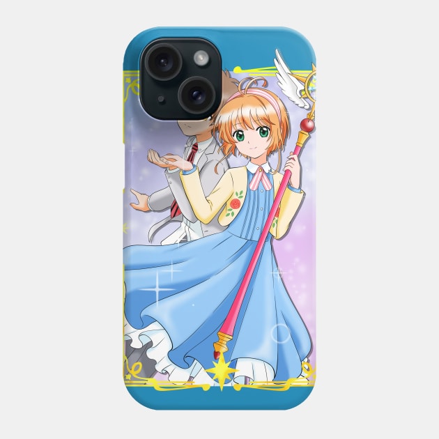 CardCaptor Sakura in love Phone Case by Nykos