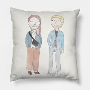 Nice day for a nice date Pillow