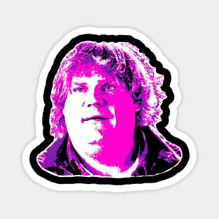 Original Portrait by Vagabond - Chris Farley - Black/Dark Color Tee Magnet