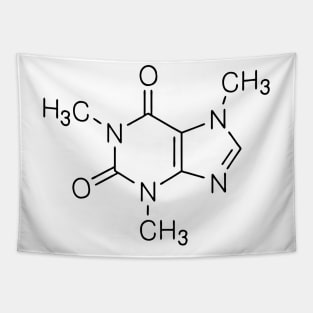 caffeine chemistry Tapestry