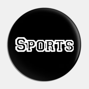 SPORTS Pin