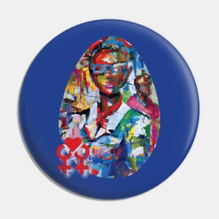 LGBT Easter Egg Pin