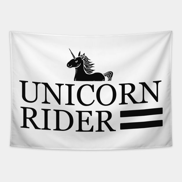 Unicorn Rider Tapestry by KC Happy Shop