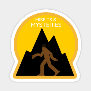 Misfits and Mysteries Logo Apperal Magnet