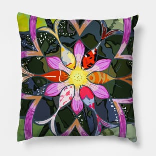 Koi Mandala Pillow