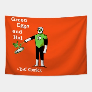 Green Eggs and Hal Tapestry