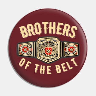 Brothers of the Belt UK Title Pin